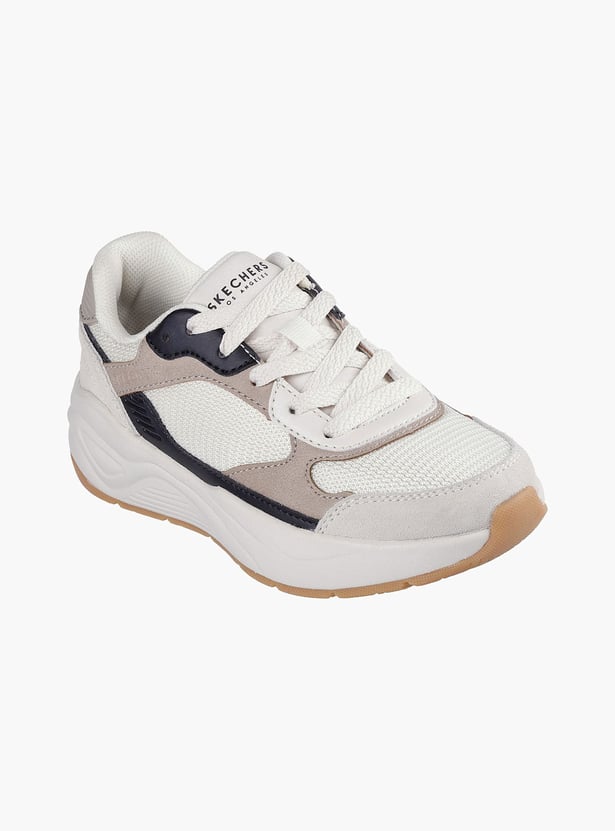 SKECHERS Boys Colourblocked Mesh Upper Shoes