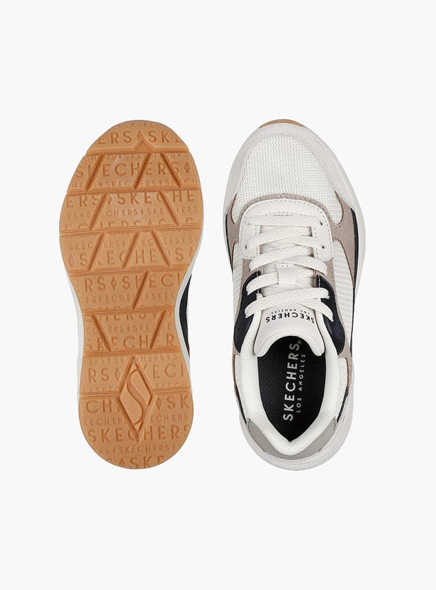 SKECHERS Boys Colourblocked Mesh Upper Shoes