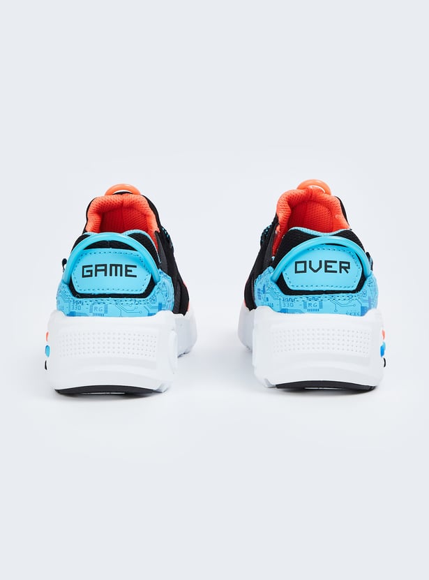 SKECHERS Boys Gametronix Button Smasher Sports Shoes