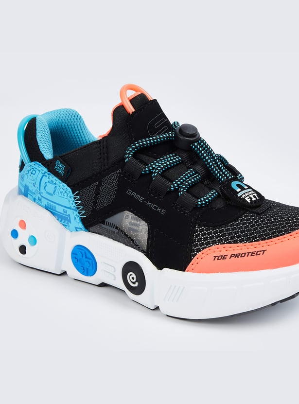 SKECHERS Boys Gametronix Button Smasher Sports Shoes
