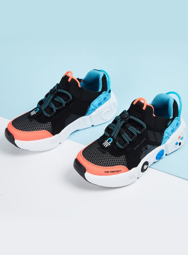 SKECHERS Boys Gametronix Button Smasher Sports Shoes