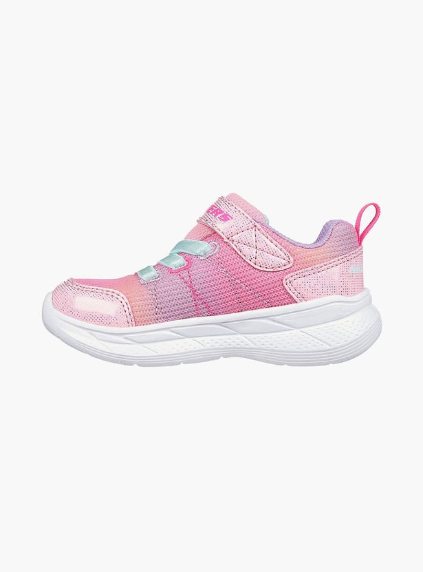 SKECHERS Girls Snap Sprints 2 Velcro Shoes