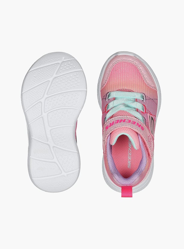 SKECHERS Girls Snap Sprints 2 Velcro Shoes