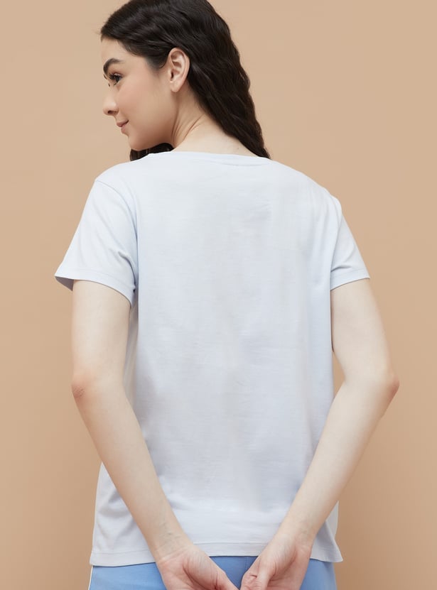 GINGER Printed Loungewear T-shirt