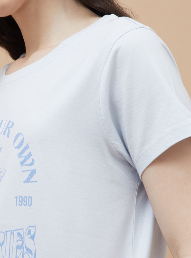 GINGER Printed Loungewear T-shirt