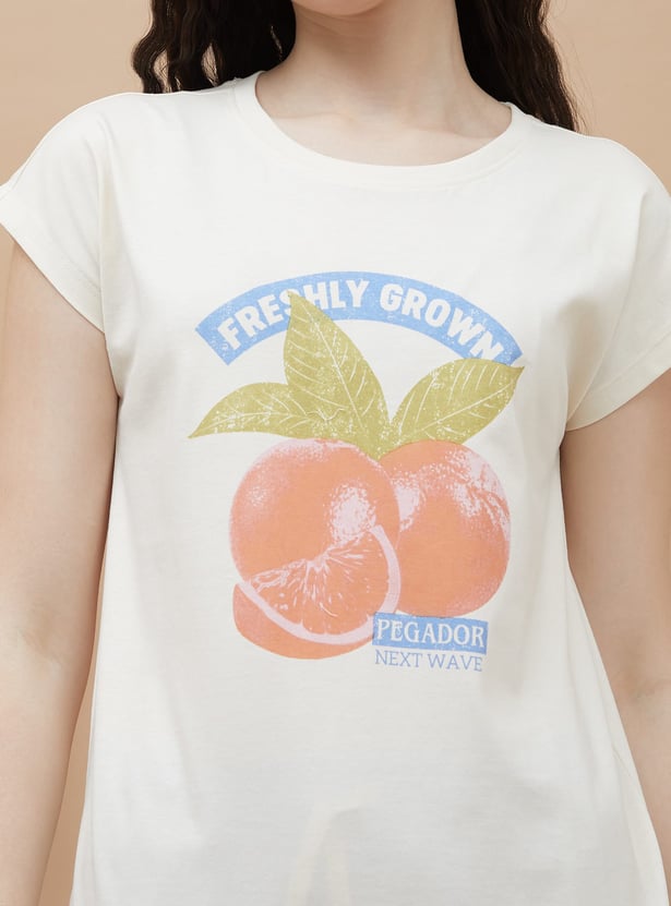 GINGER Printed Lounge T-shirt