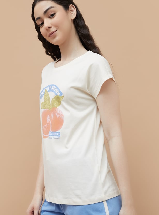 GINGER Printed Lounge T-shirt
