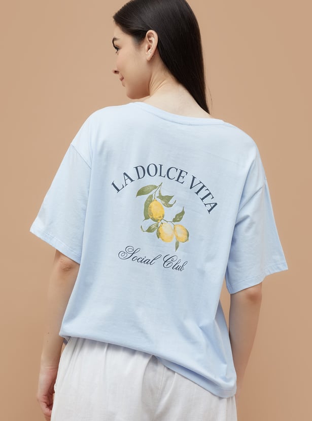GINGER Back Print Lounge T-shirt