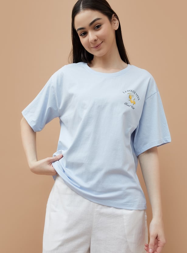 GINGER Back Print Lounge T-shirt