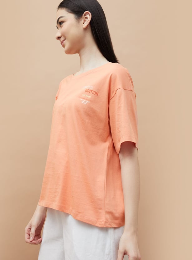 GINGER Back Print Lounge T-shirt