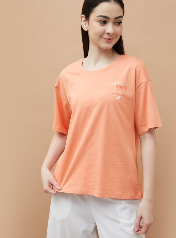 GINGER Back Print Lounge T-shirt
