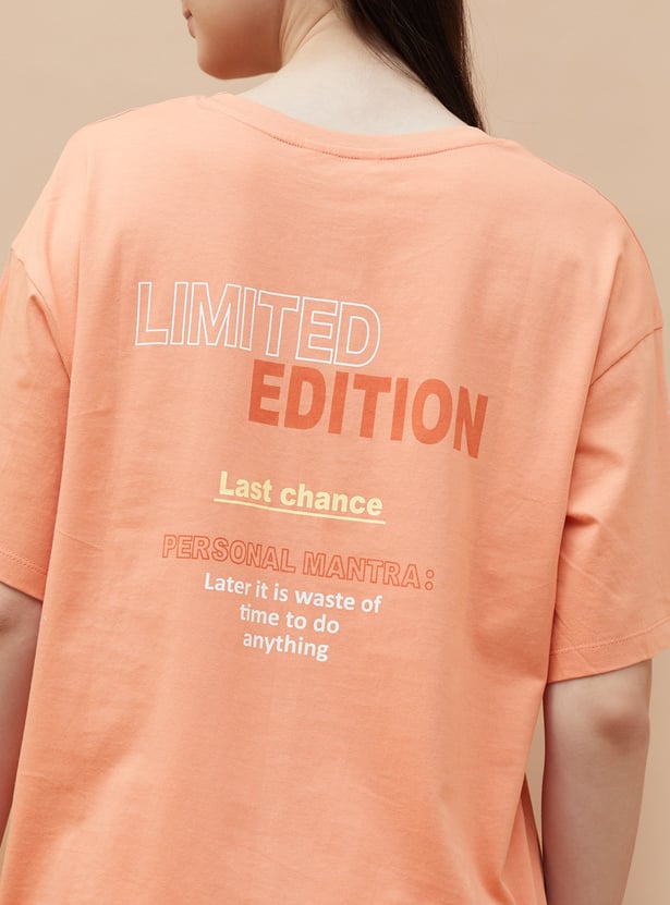 GINGER Back Print Lounge T-shirt