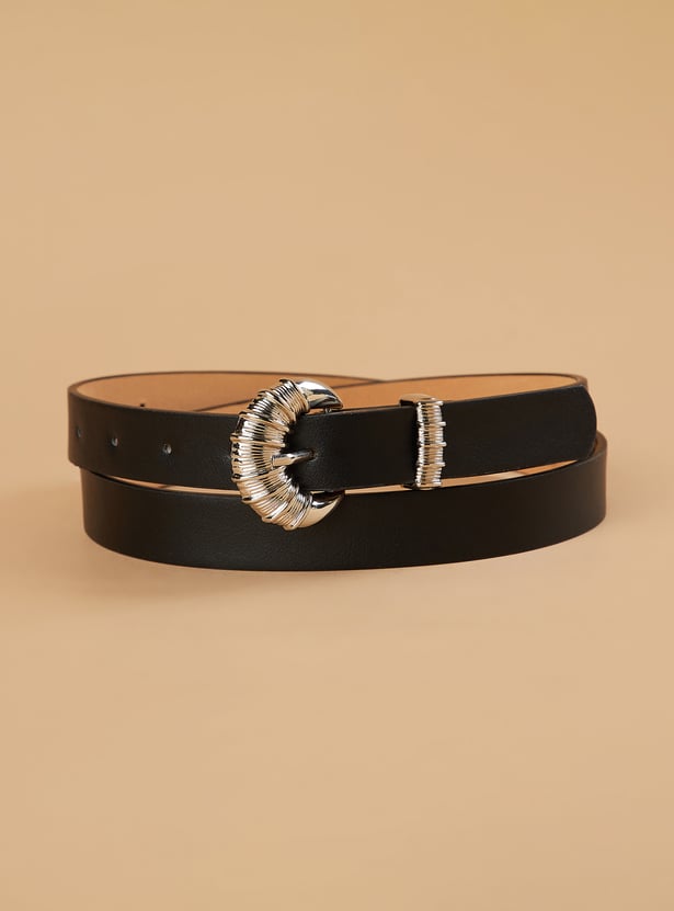 GINGER Engraved Buckle Belt