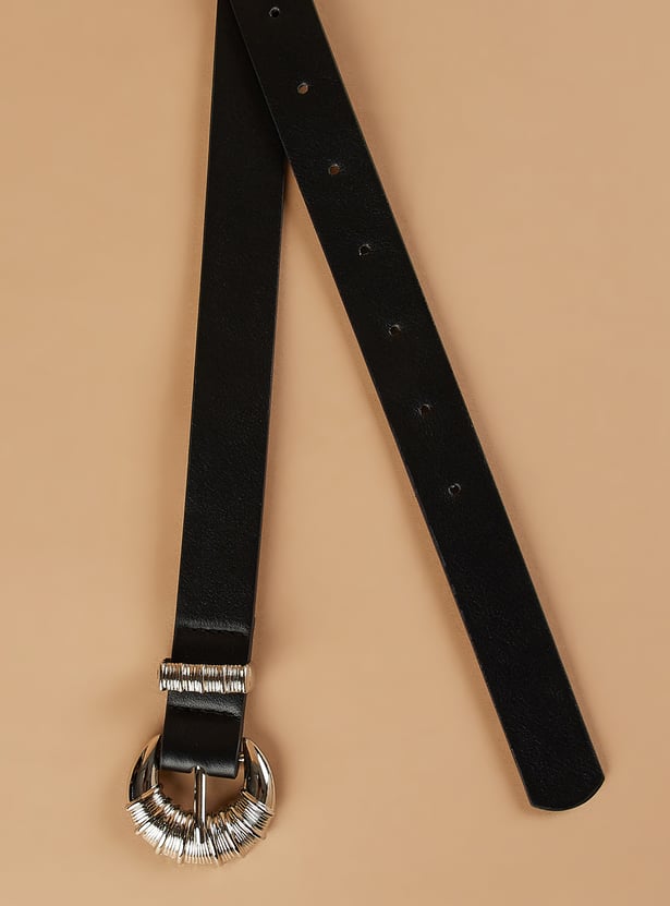 GINGER Engraved Buckle Belt