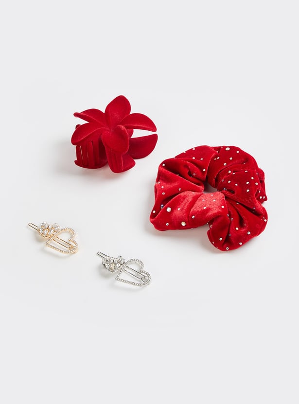 FAME FOREVER Hair Accessories Set - Pack of 4