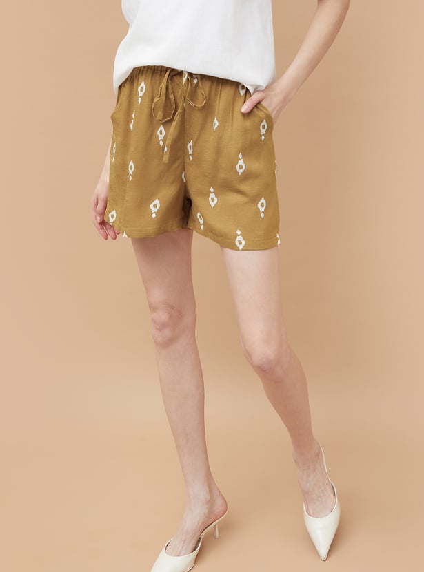 FAME FOREVER Printed Shorts