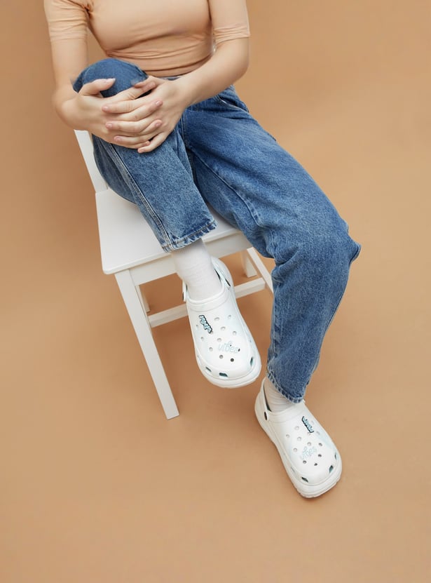 GINGER Printed Clogs with Charms