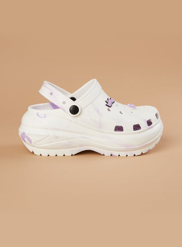 GINGER Printed Clogs with Charms