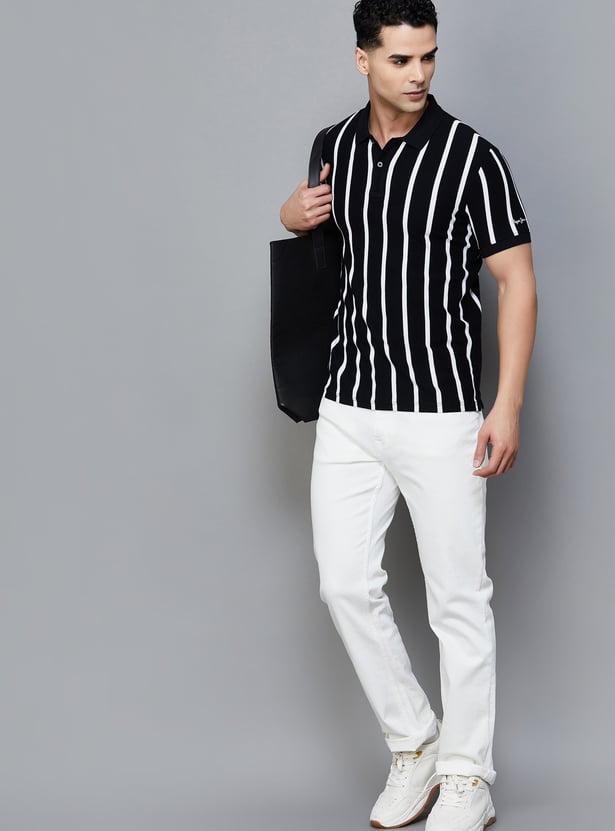 PEPE JEANS Striped Polo T-shirt