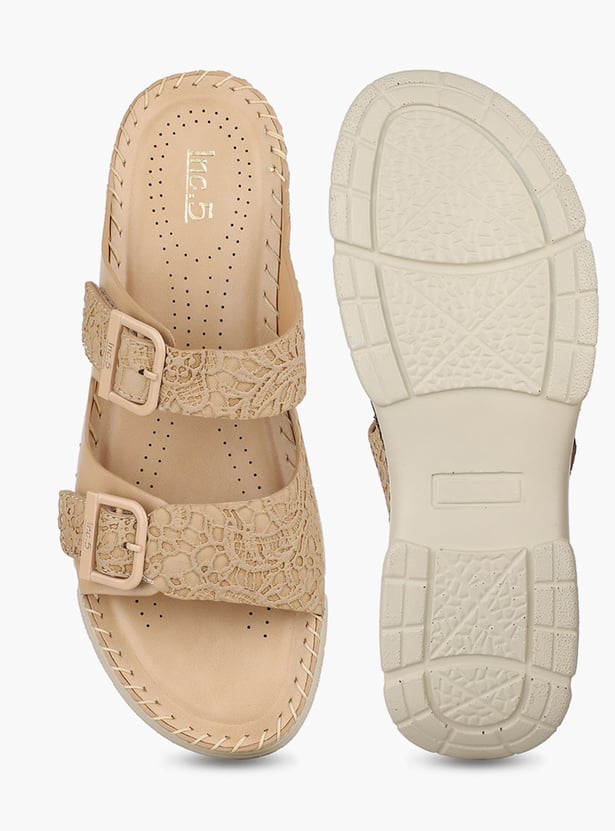INC.5 Patterned Platform Sandals