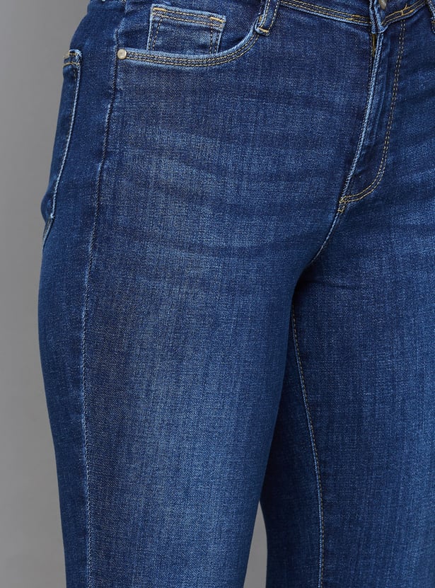 KRAUS Washed Skinny Fit Jeans