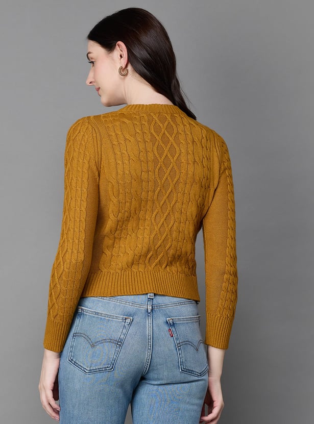 KRAUS Cabel Knit Sweater