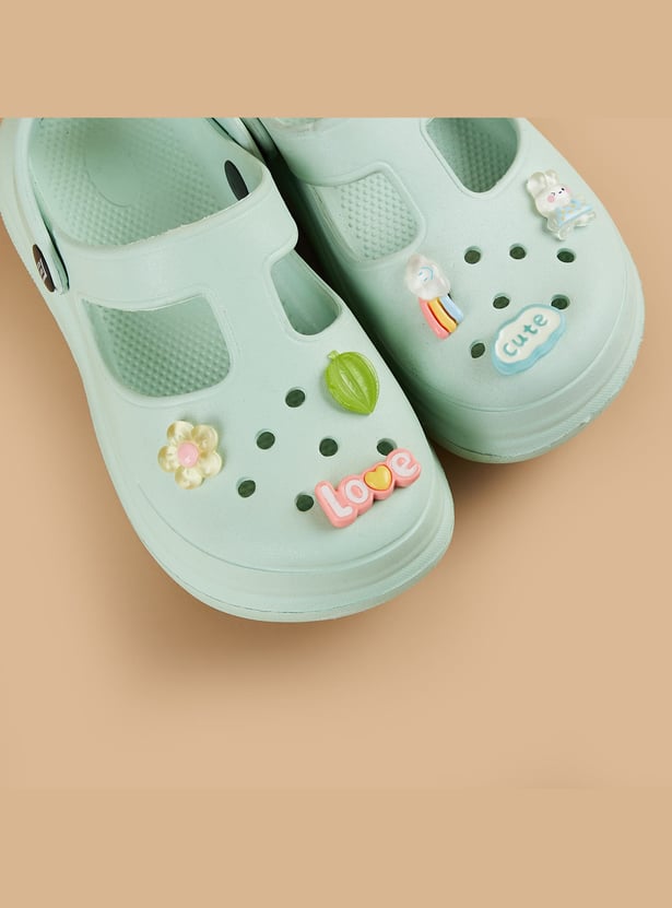 FAME FOREVER Girls Clogs with Charms