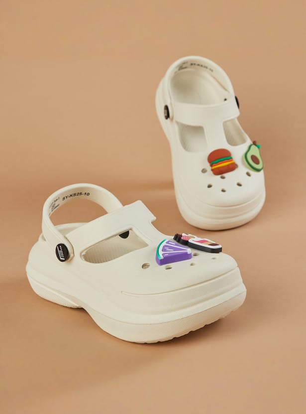 FAME FOREVER Girls Clogs with Charms