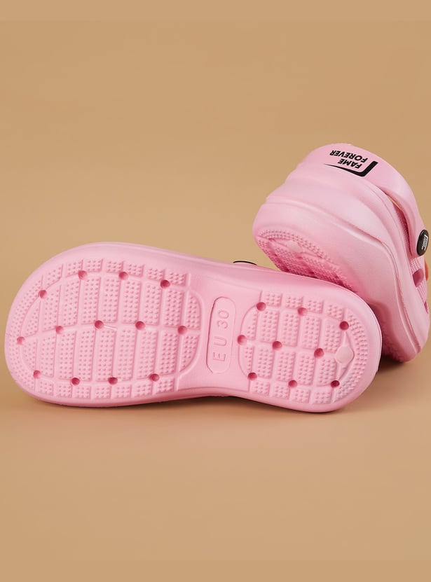 FAME FOREVER Girls Jibbitz-Charms Sandals