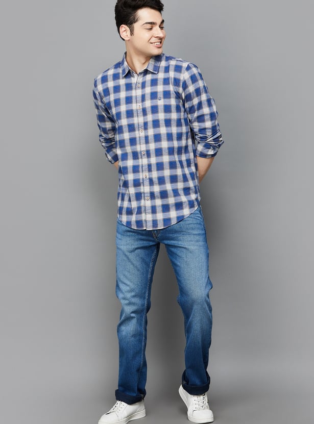 LEVI'S Washed Regular Straight Jeans