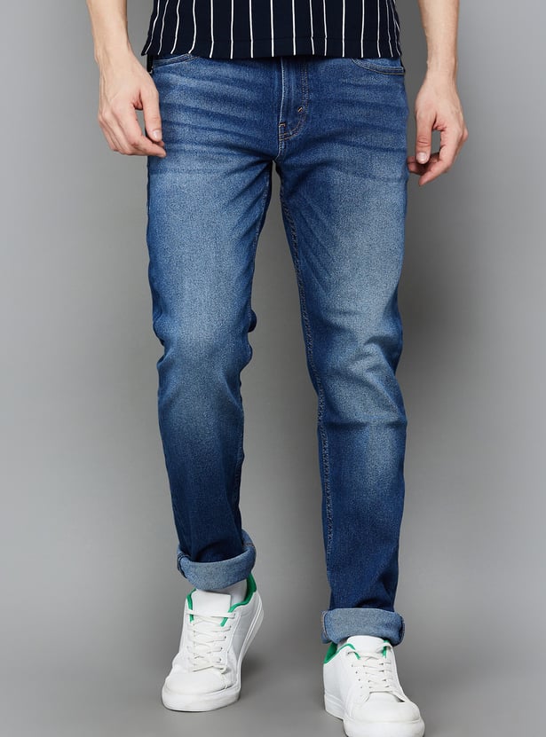 LEVI'S Washed Slim Tapered Jeans