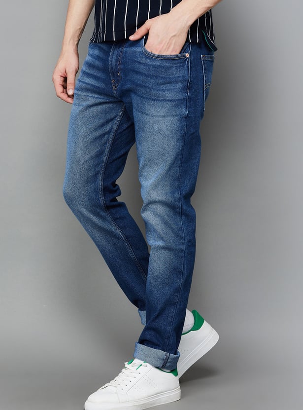 LEVI'S Washed Slim Tapered Jeans