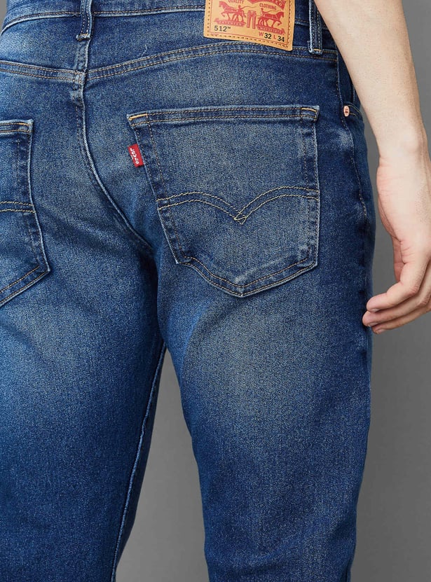 LEVI'S Washed Slim Tapered Jeans