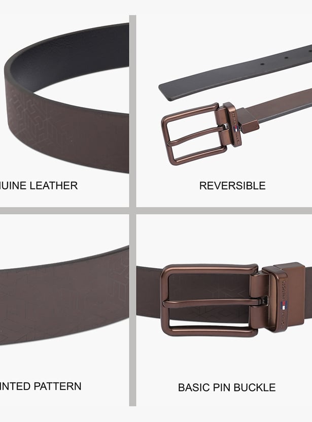 TOMMY HILFIGER Printed Reversible Belt