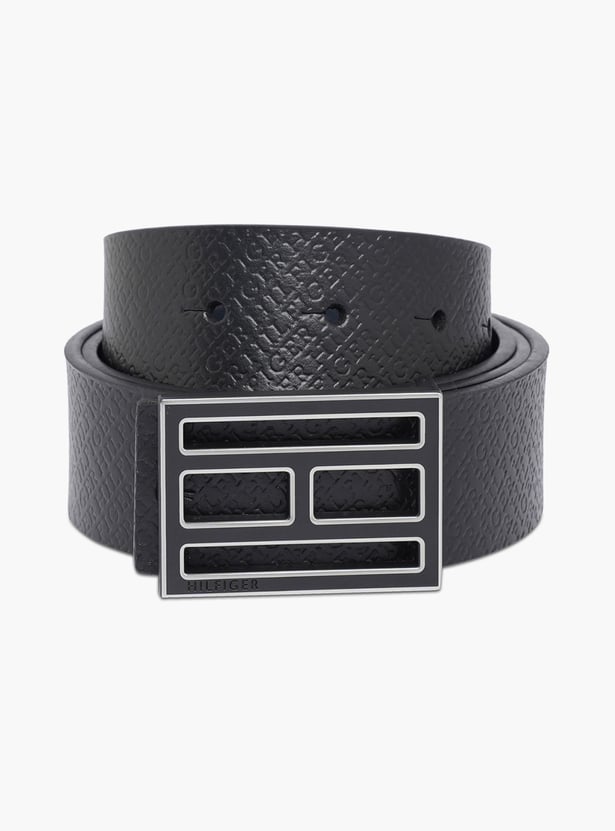 TOMMY HILFIGER Debossed Pattern Reversible Belt