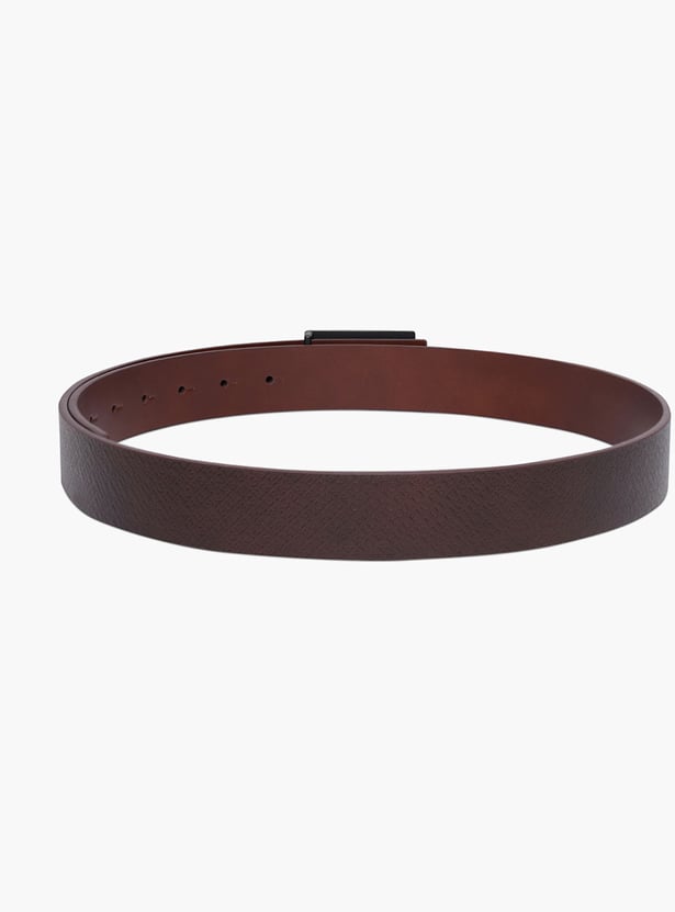 TOMMY HILFIGER Debossed Pattern Reversible Belt