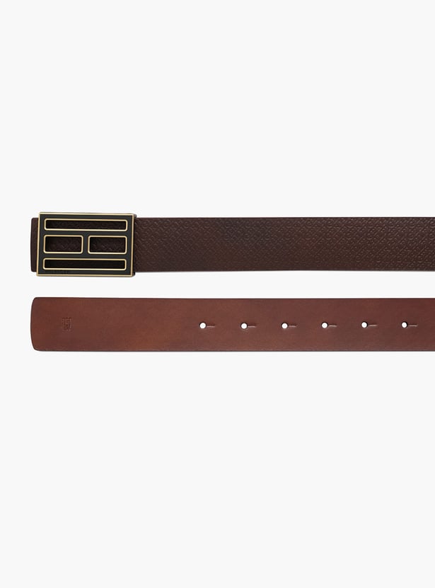 TOMMY HILFIGER Debossed Pattern Reversible Belt