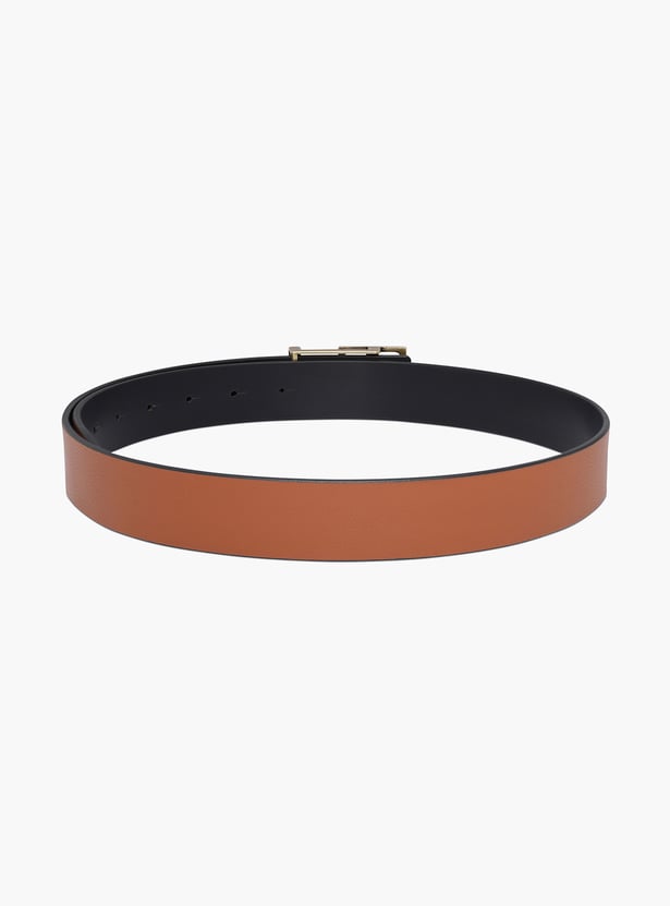 TOMMY HILFIGER Textured Reversible Belt