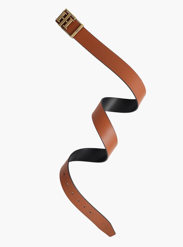 TOMMY HILFIGER Textured Reversible Belt