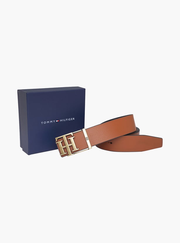 TOMMY HILFIGER Textured Reversible Belt
