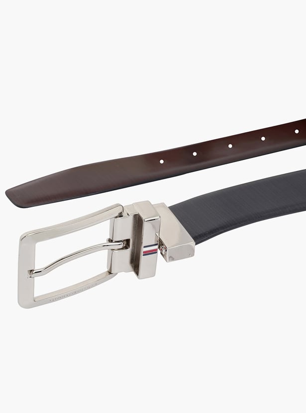 TOMMY HILFIGER Textured Reversible Belt