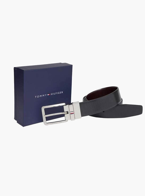 TOMMY HILFIGER Textured Reversible Belt