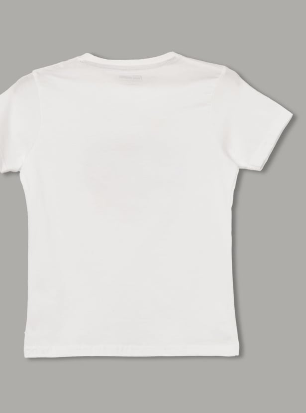 FAME FOREVER Boys Graphic Print T-shirt