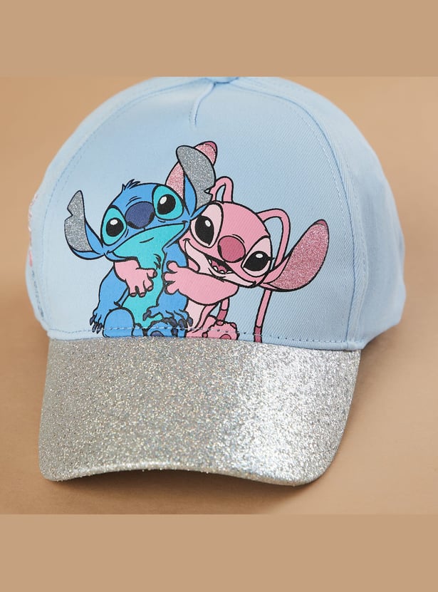 FAME FOREVER Lilo & Stitch Print Baseball Cap