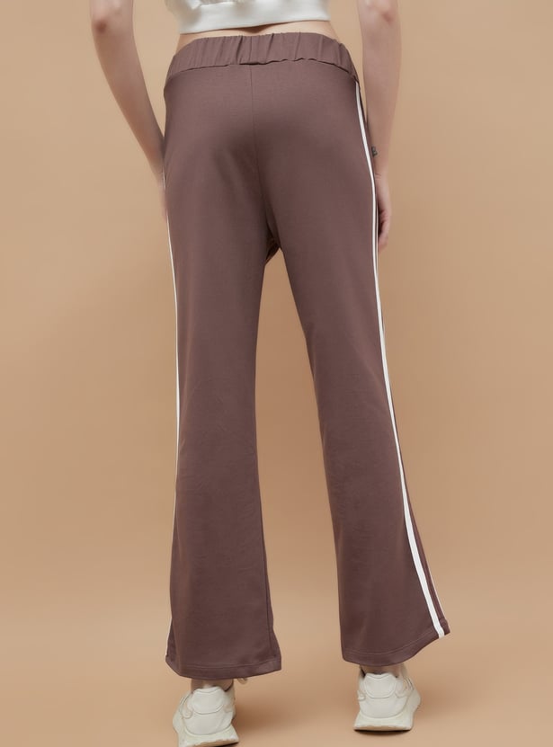 KAPPA Side Striped Flared Track Pants
