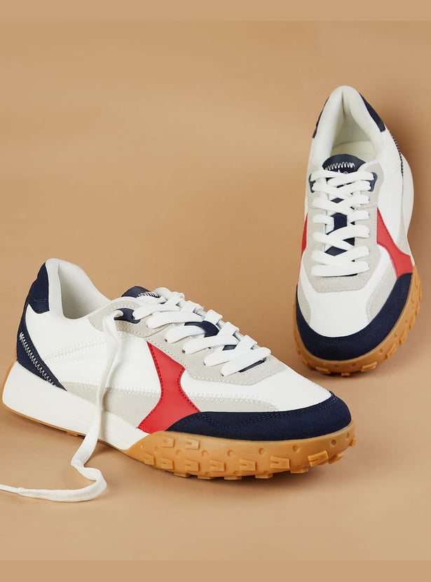 FORCA Panelled Low Top Sneakers