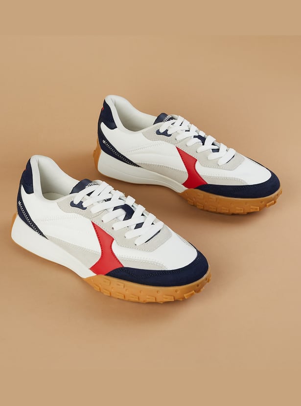 FORCA Panelled Low Top Sneakers