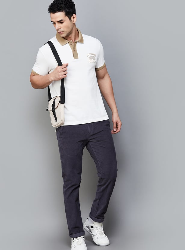LEVI'S Solid Polo T-shirt