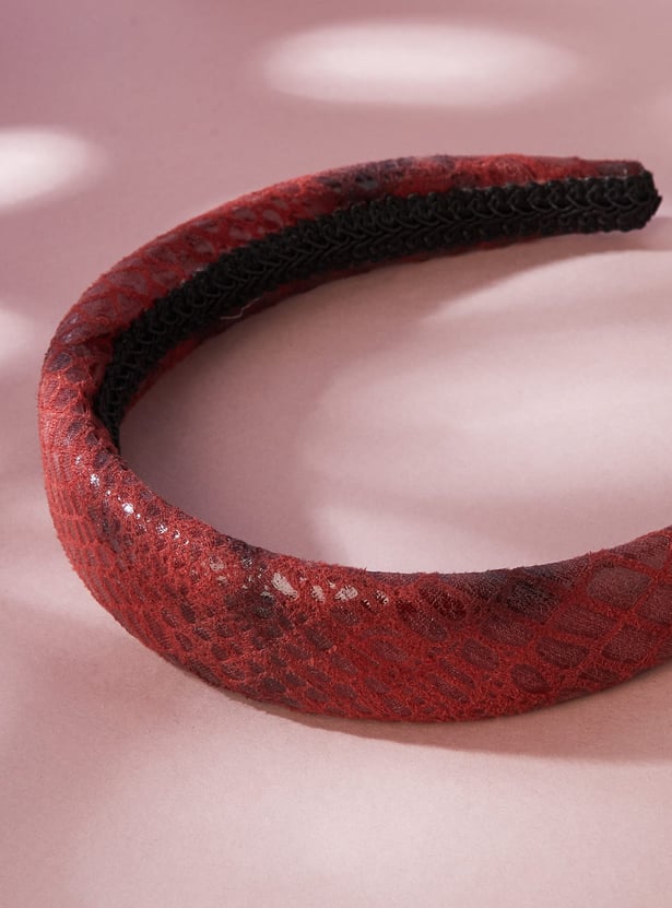 FAME FOREVER Patterned Headband