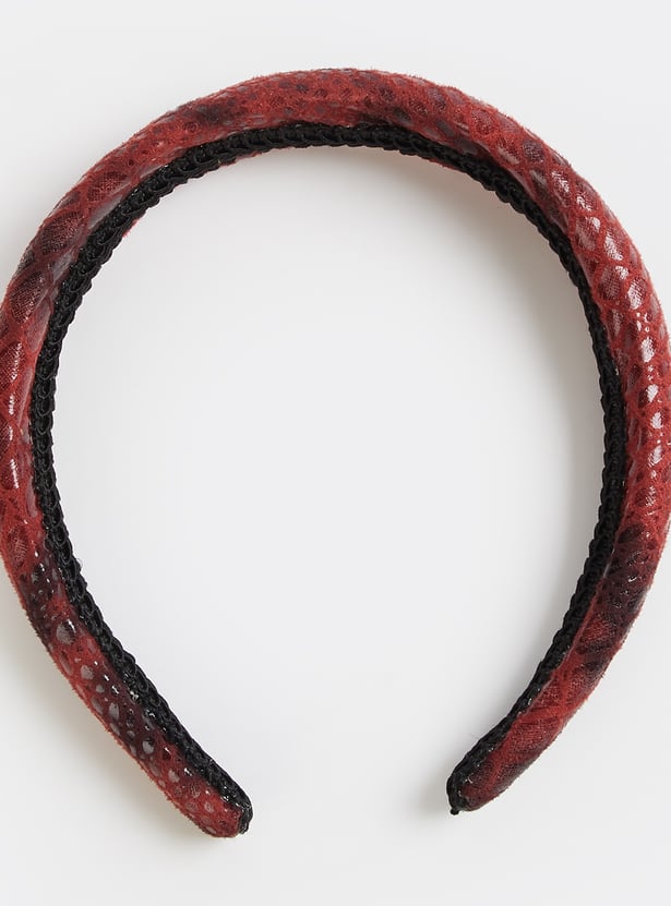 FAME FOREVER Patterned Headband